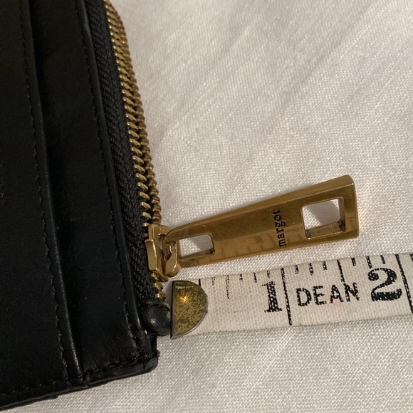 Margot New York leather Betty zip card wallet black - Picture 12 of 16